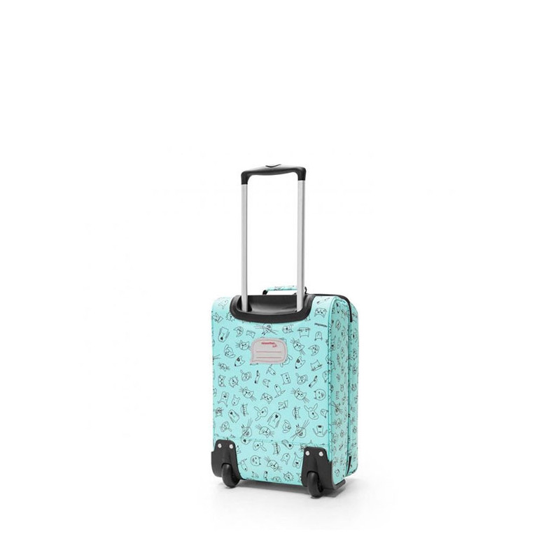Valise cabine hybride Trolley XS kids 43 cm Cats and dogs mint