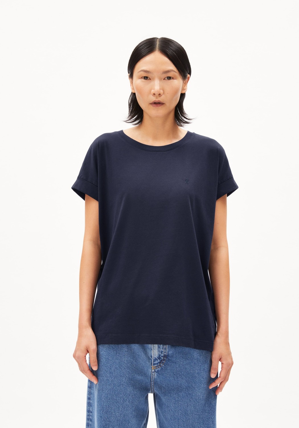 Armedangels T-Shirt Idaara Night Sky