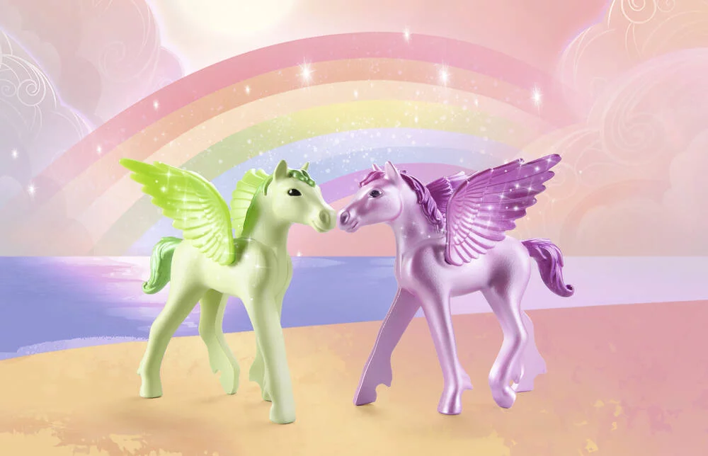 PRINCESSE ET POULAINS AILES - 71363
