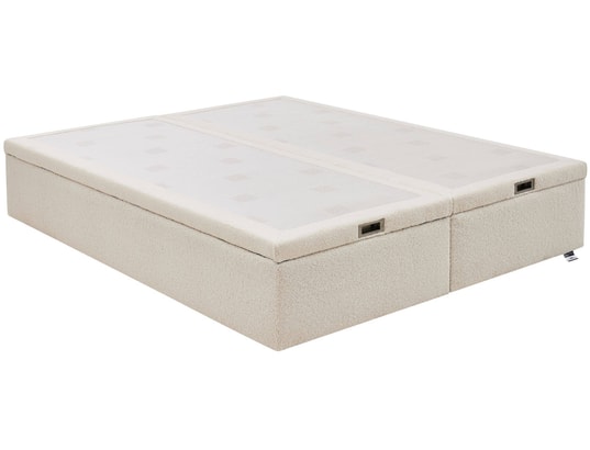 TEMPUR - Sommier 180 x 200 Premium 180x200cm bouclé creme D72