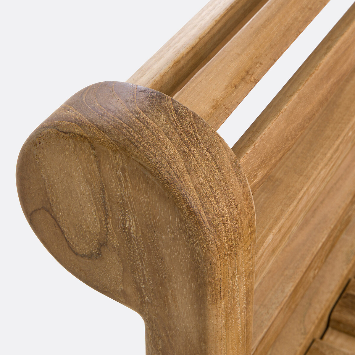 LA REDOUTE INTERIORS<br>Sofá de 3 lugares em teca
