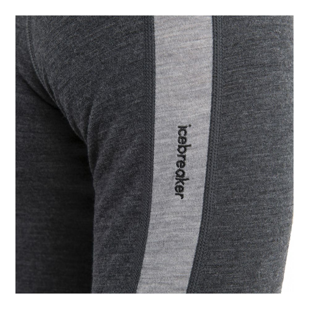 Icebreaker ZONEKNIT 200 - Sous-couche Homme jet hthr/blk/metro h/cb