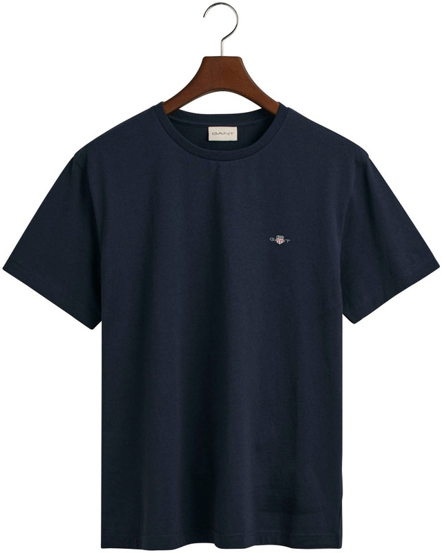 Gant T-Shirt »REG SHIELD SS T-SHIRT«, mit Logostickerei auf der Brust