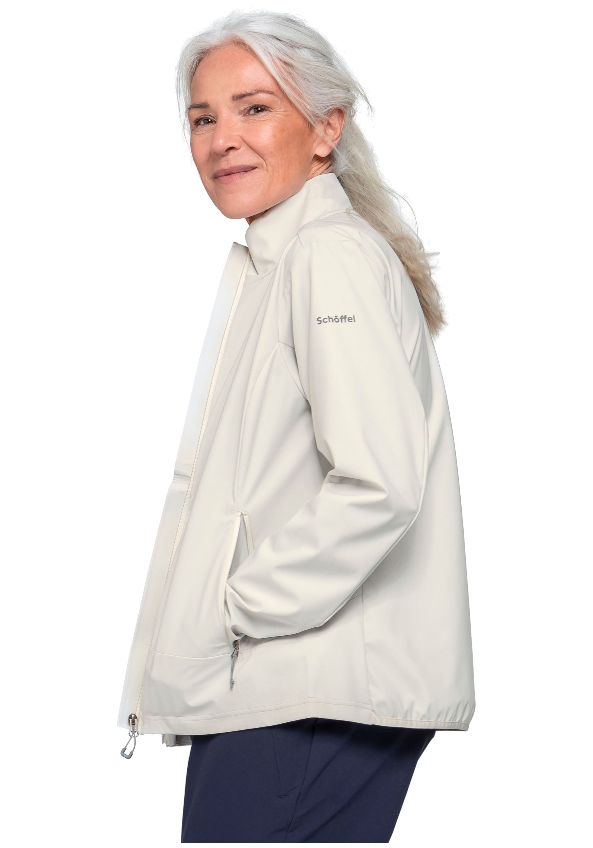 Schöffel Softshelljacke »Softshell Jk Style Mirusha WMS« 1 Stk. tlg. Winddicht, atmungsaktiv Übergangsjacke