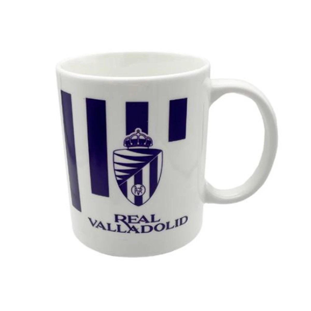 Caneca Valladolid CF Caneca Cerâmica Emblema Roxo Real Valladolid CF