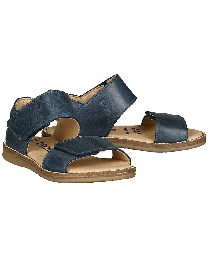 Leder-Sandalen VALA in blau