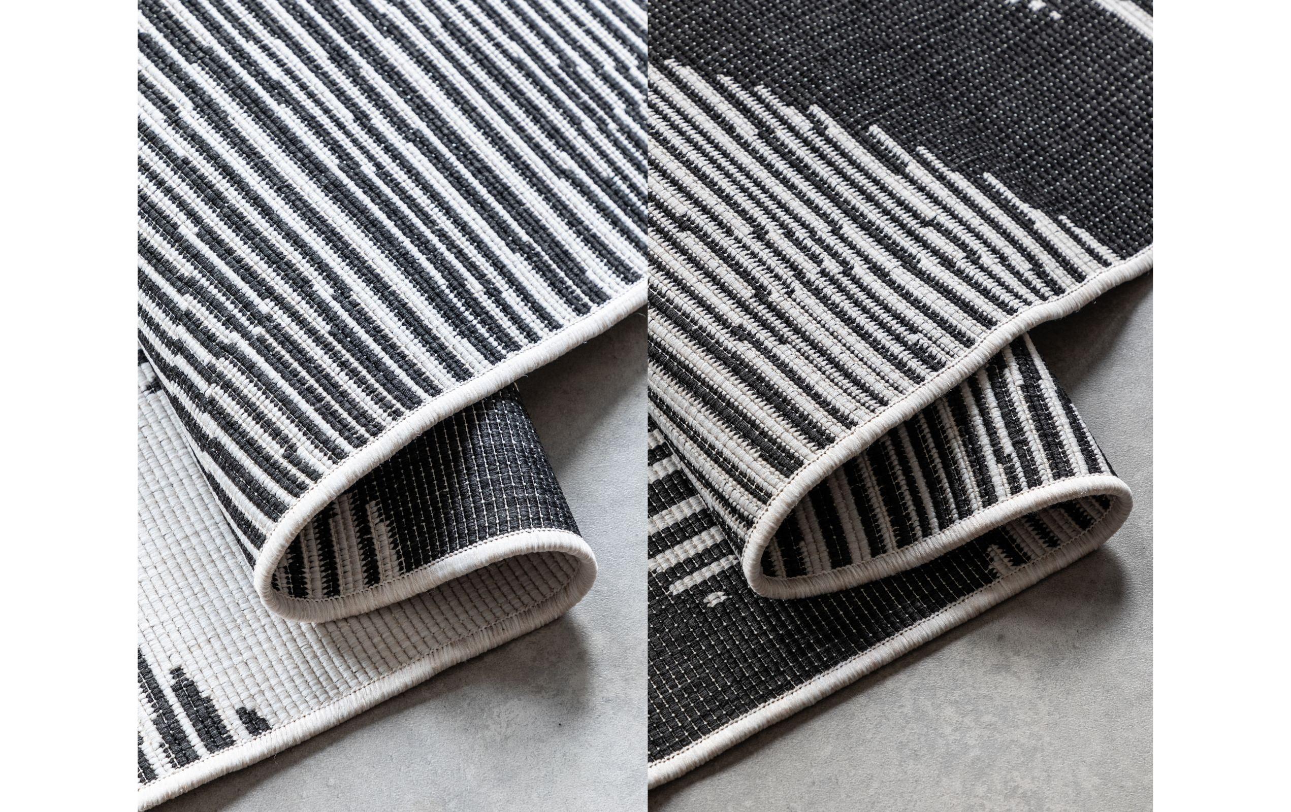 Teppich Rhombus 120 x 170 cm, BlackDesignteppich