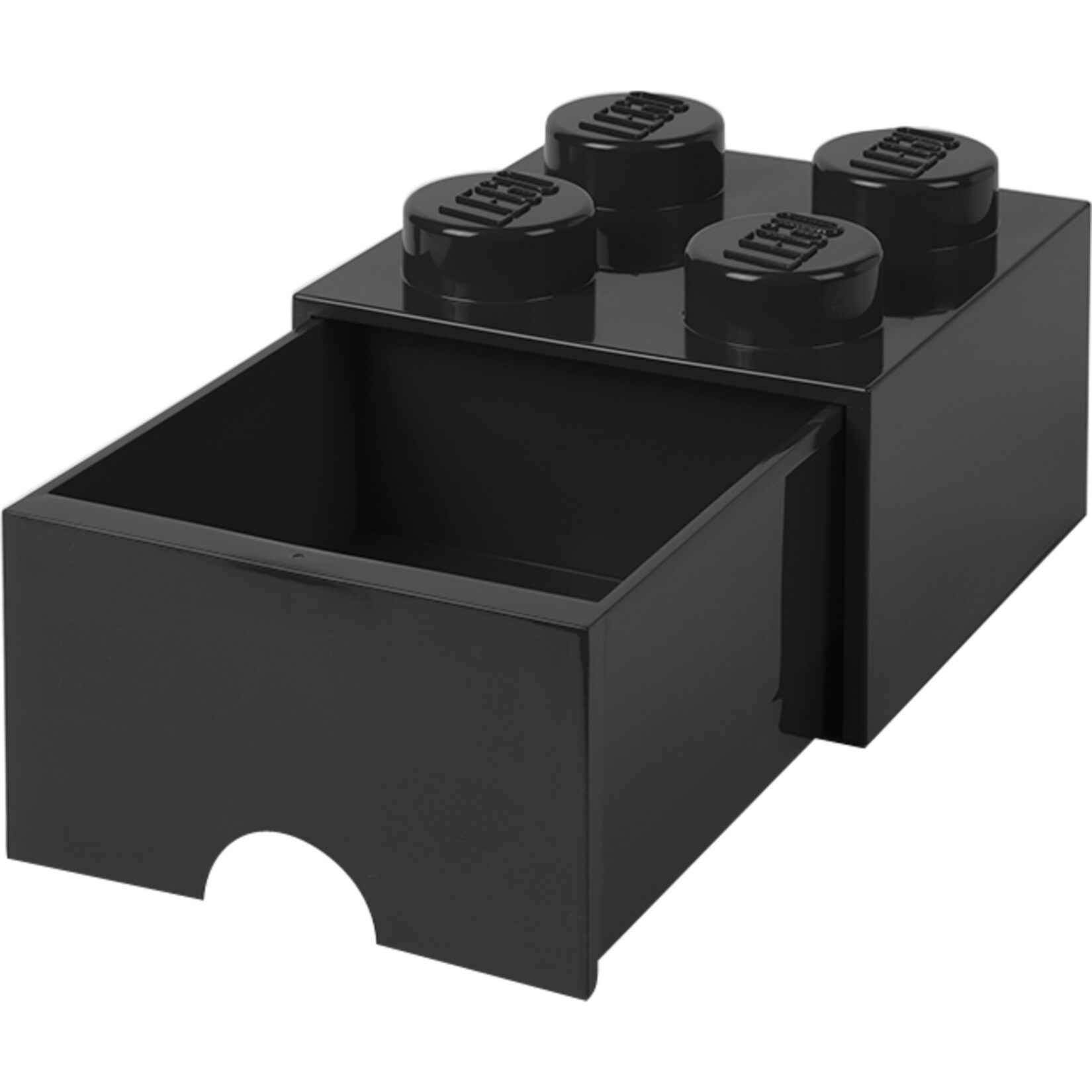 Room Copenhagen Aufbewahrungsbox LEGO Brick Drawer 4 schwarz