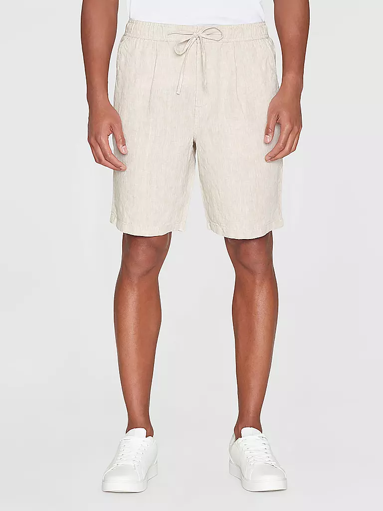KNOWLEDGE COTTON APPAREL Shorts FIG  beige