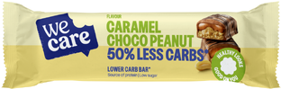 WeCare Low Carb Caramel Choco Peanut Bar 35GR