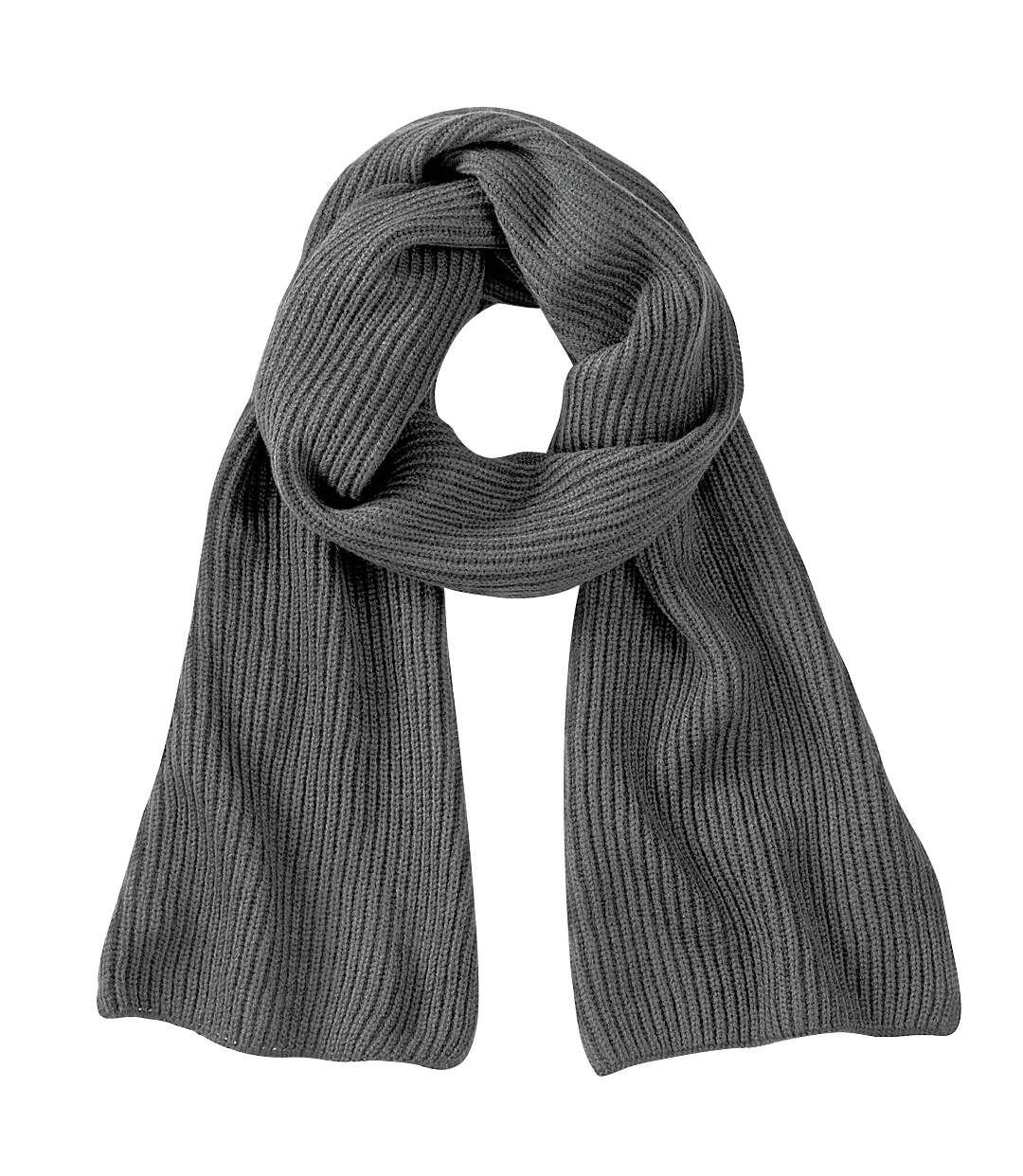 Beechfield Metro - Écharpe tricotée - Femme (Gris fumée) (Taille unique) - UTRW250