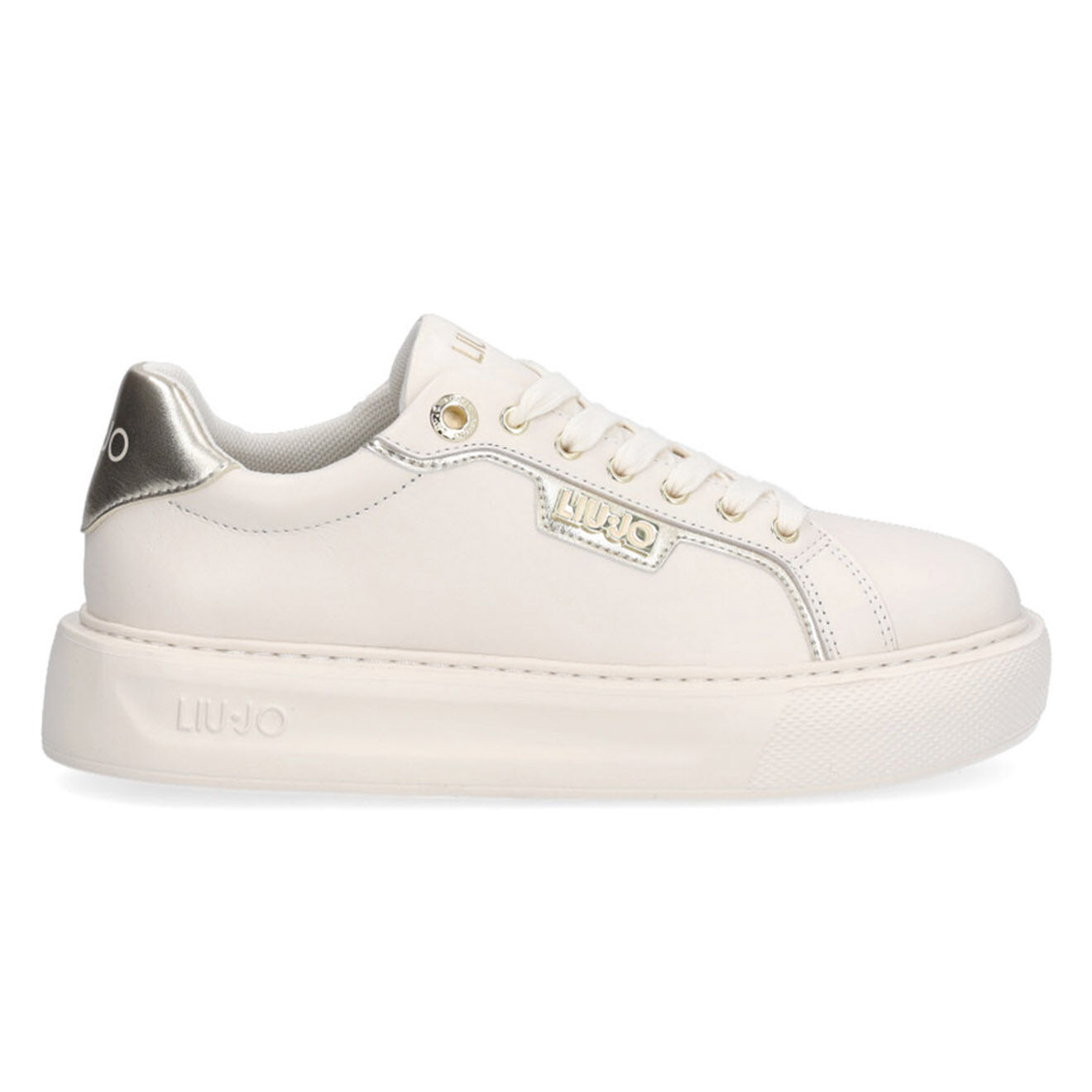 Liu-Jo Sneakers en Cuir Esther blanches