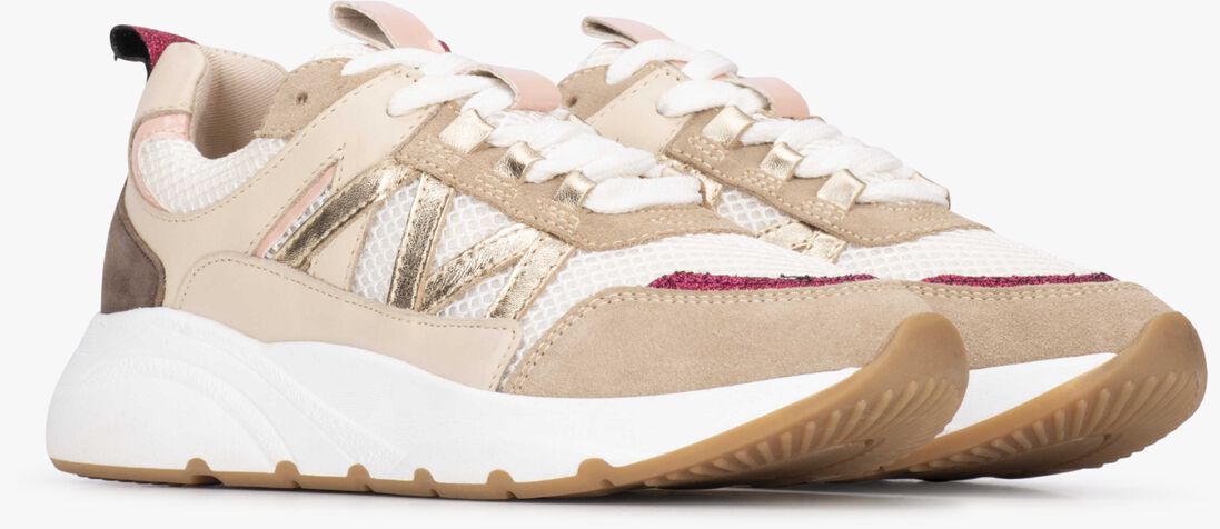 PS POELMAN beige ps poelman lage sneakers cibel
