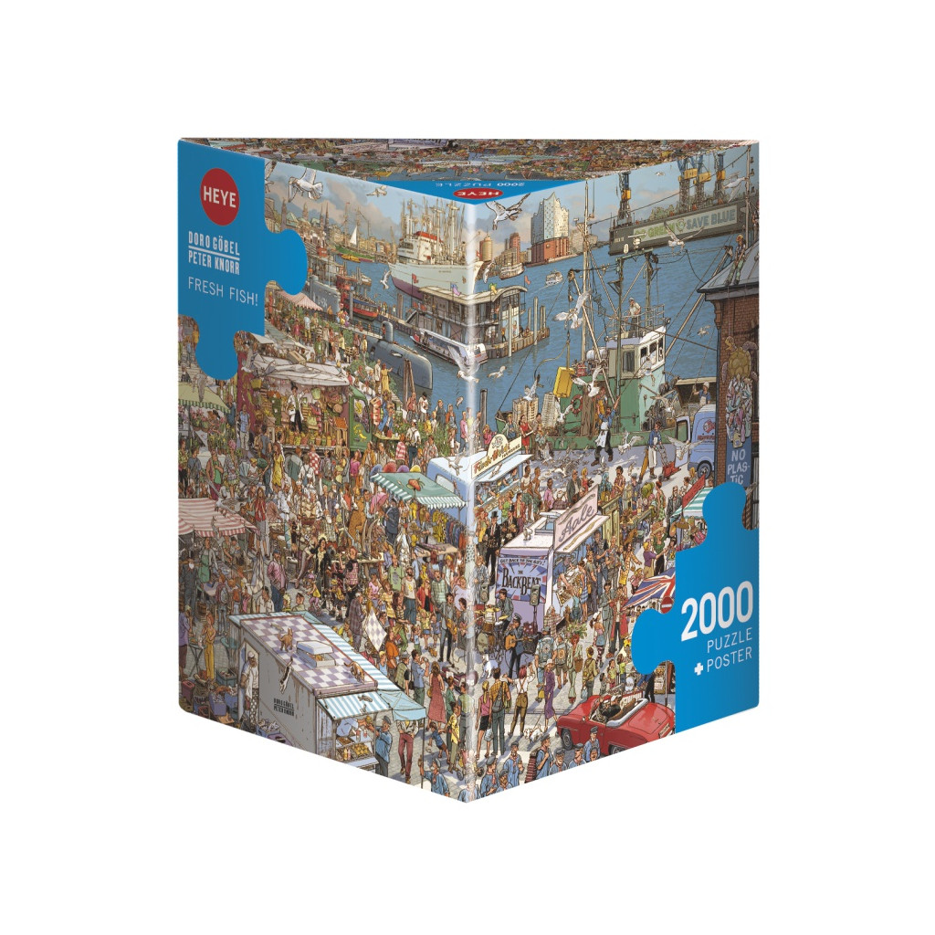 Puzzle - Fresh Fish - 2000 Pièces