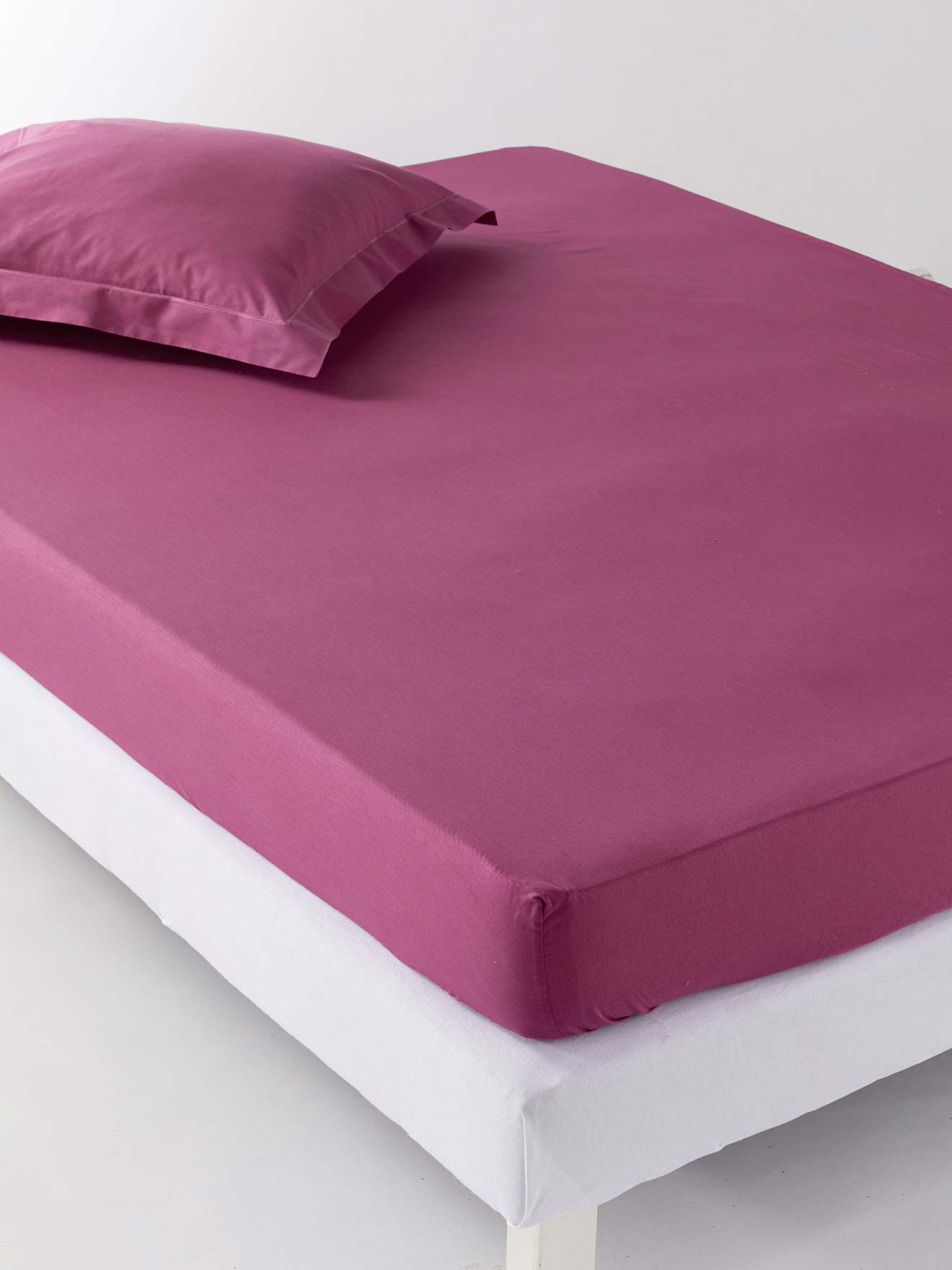 Drap-housse pur coton bonnets 40 cm