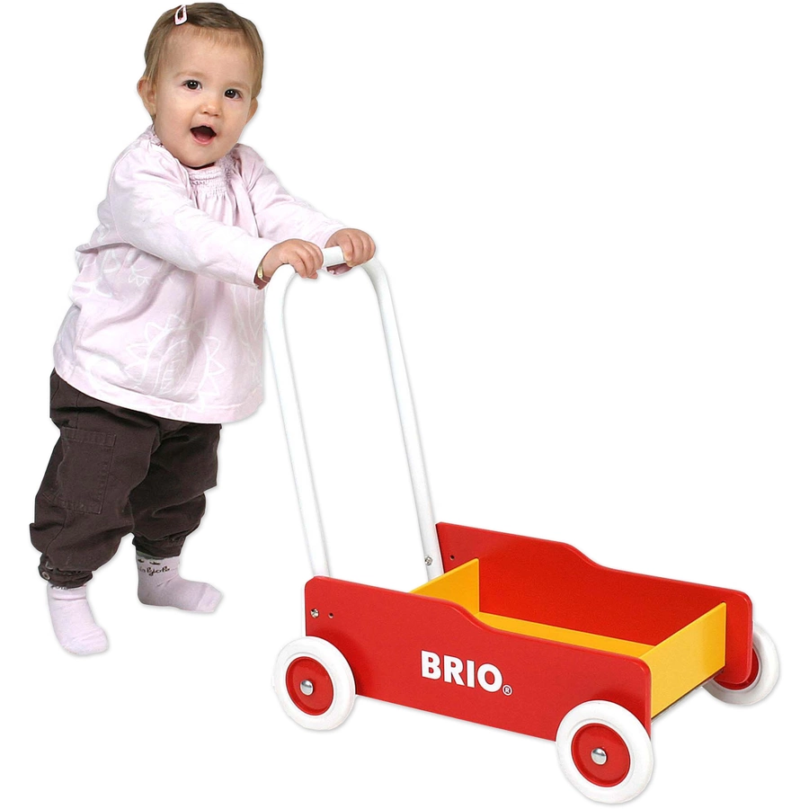 BRIO® Lauflernwagen, rotgelb 31350