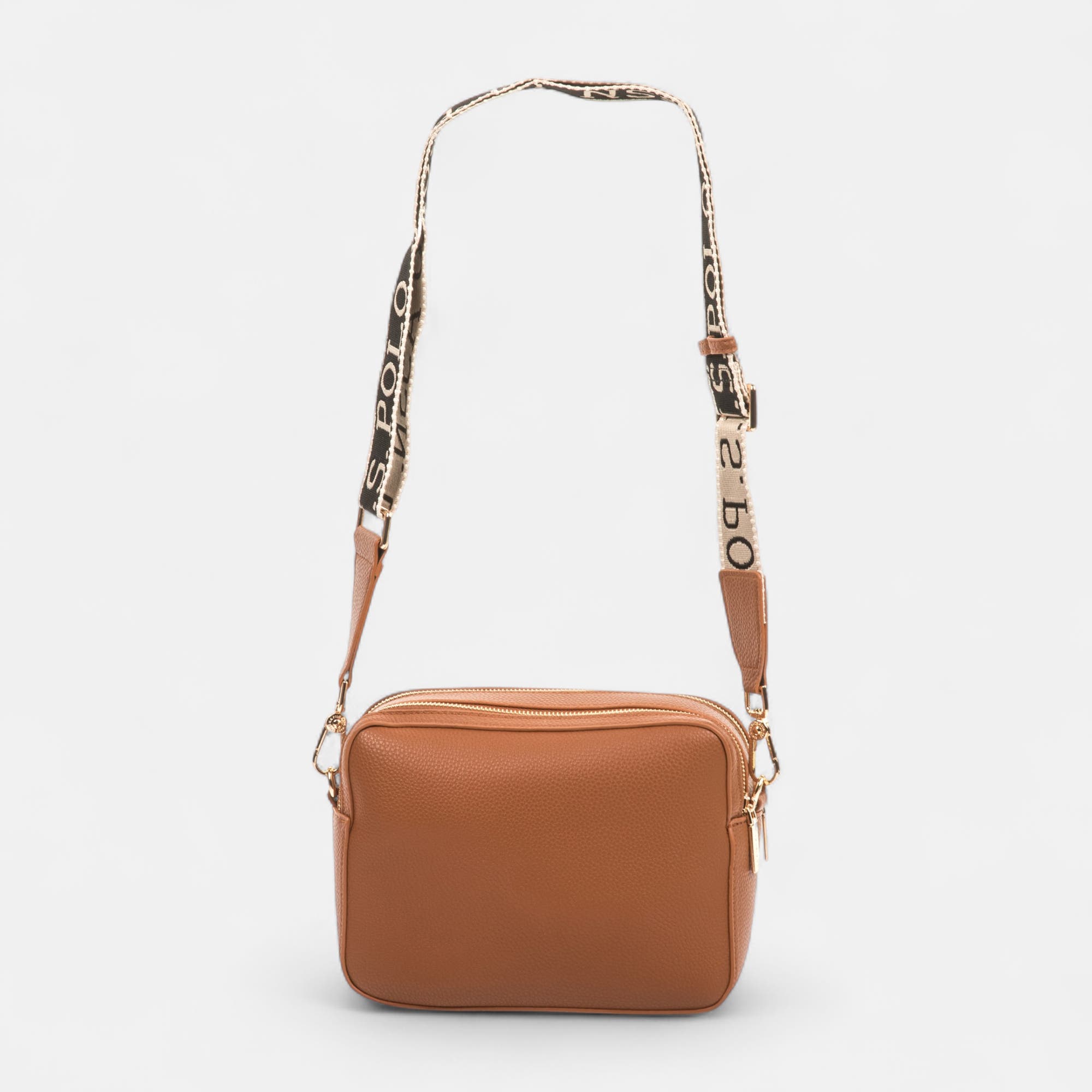 Sac bandoulière camel