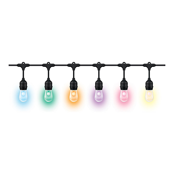 Guirlande lumineuse connecté extérieur LED Wiz 120lm 12W IP65 15m