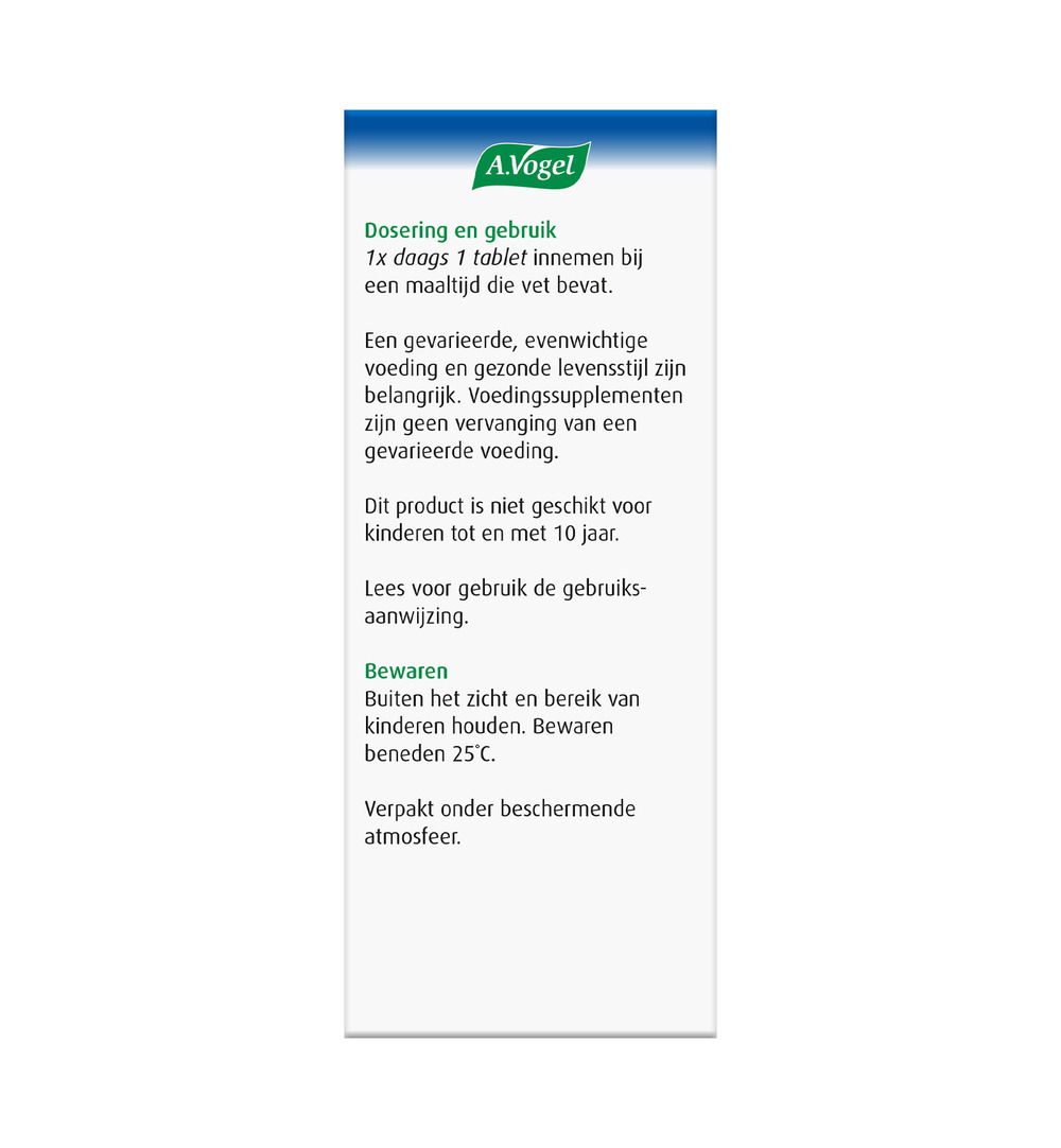 A.Vogel Vitamine D3 25ug (100 tabletten)