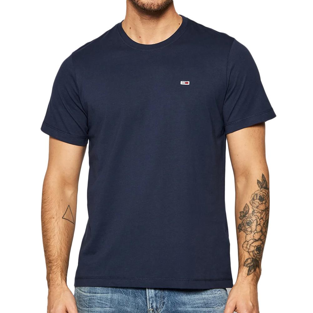 Tommy Hilfiger T-shirt Marine Homme Tommy Jeans Classic