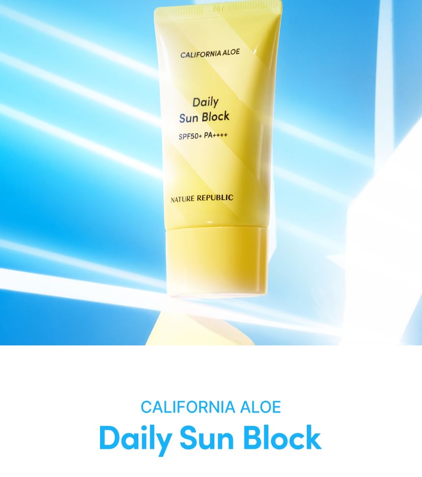 NATURE REPUBLIC - California Aloe Dagelijkse Zonnebrandcrème