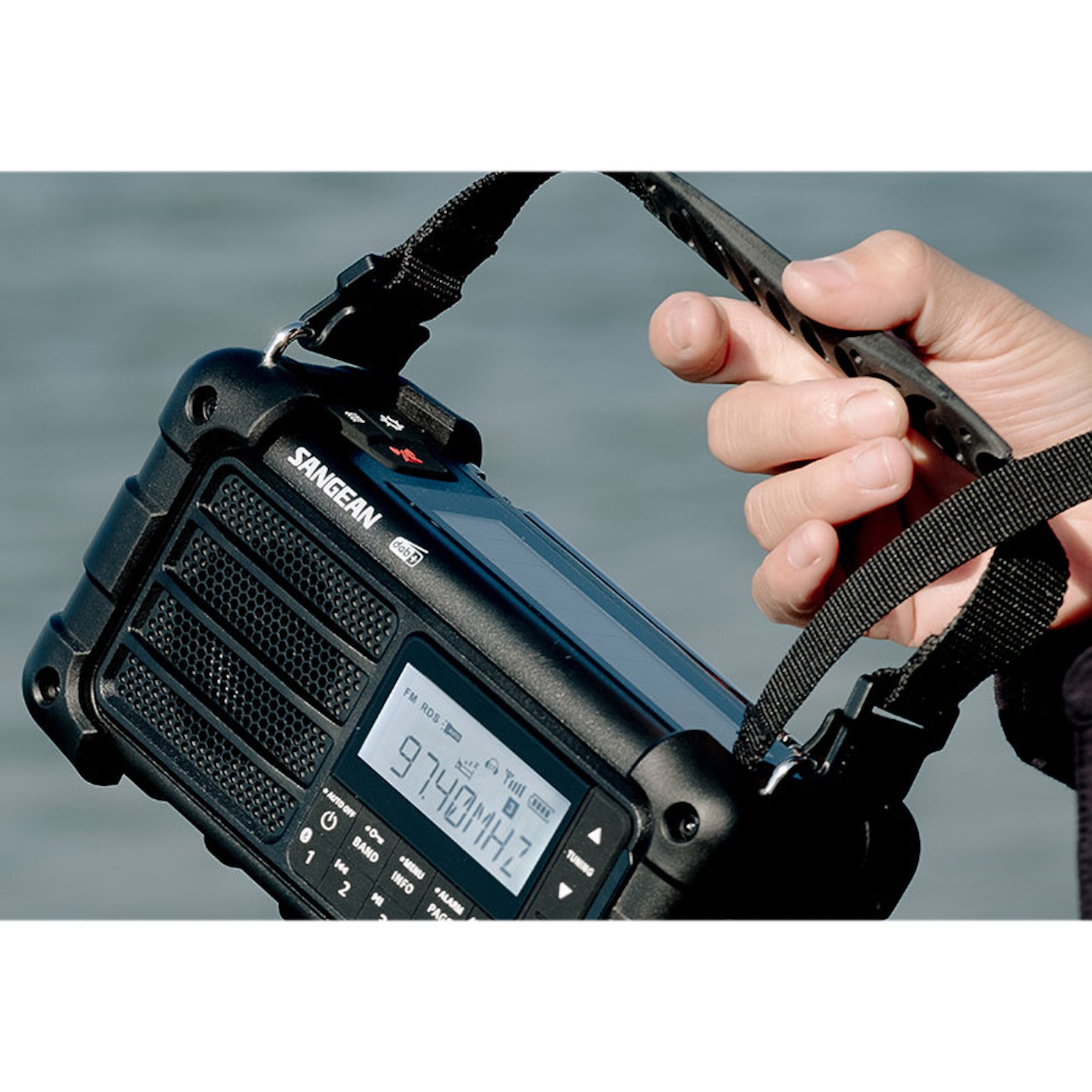 Sangean MMR-99 DAB+ Dynamoradio med solcelle