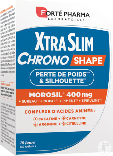 Forté Pharma Xtraslim Chrono Shape 60 Comprimés
