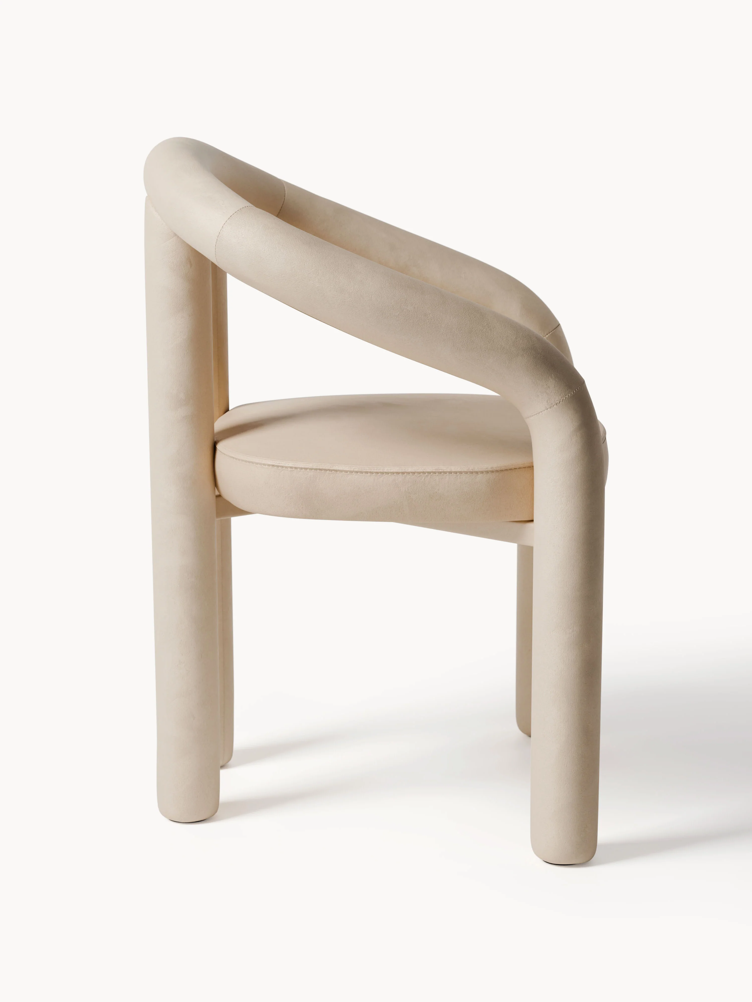 Fluwelen armstoel Calan 2