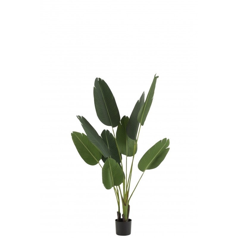 Plante artificielle en plastique vert 33x33x165cm