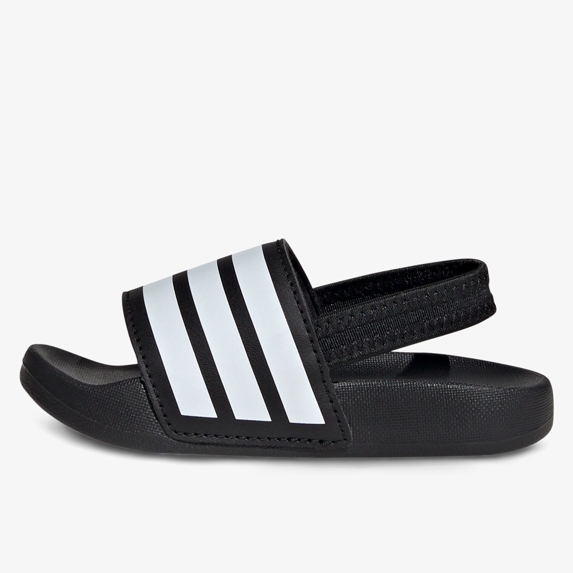 adidas ADILETTE ESTRAP I Kinder Badeschuhe schwarz