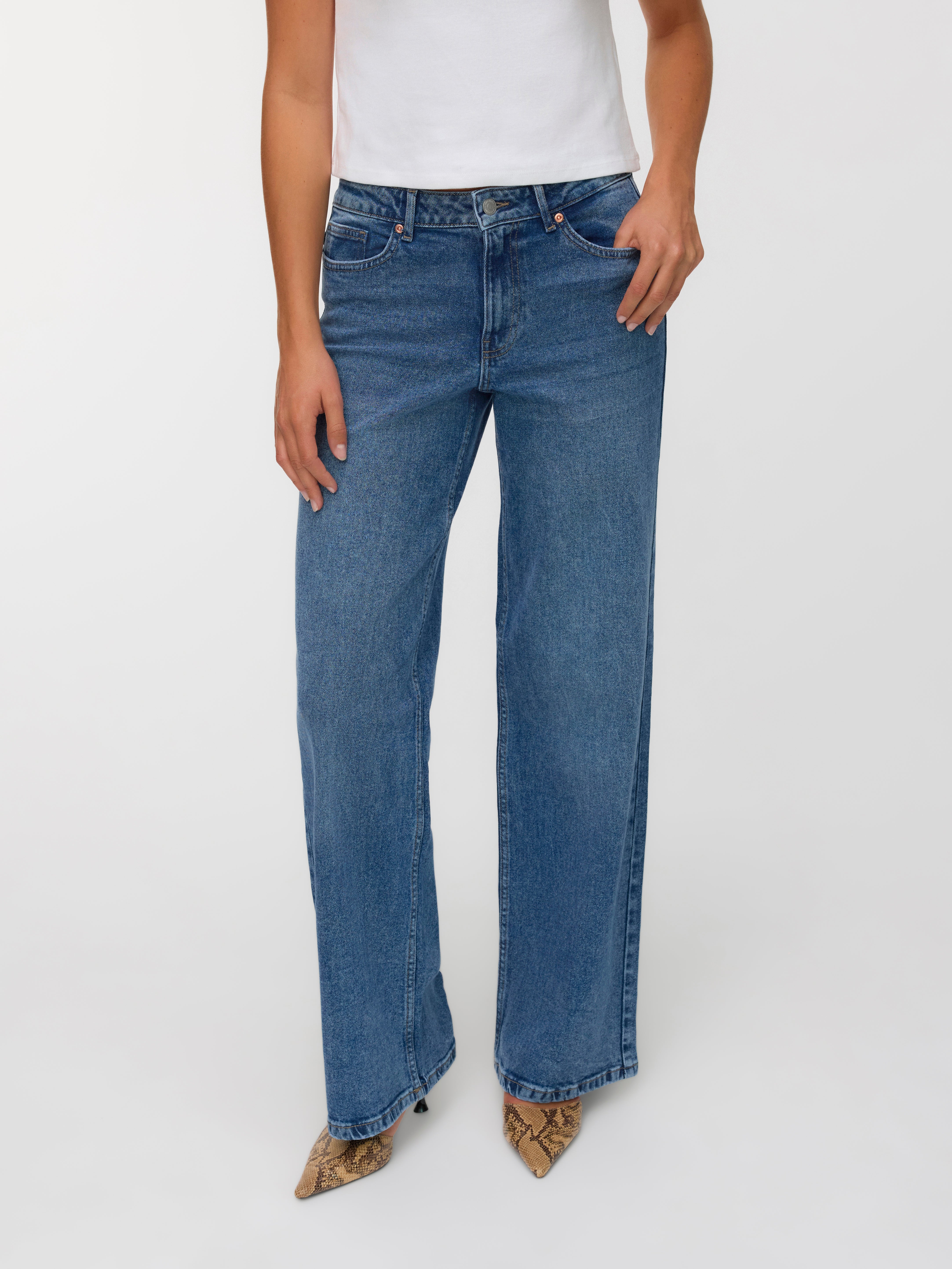 VMMIRA Mid rise Wide fit Jeans