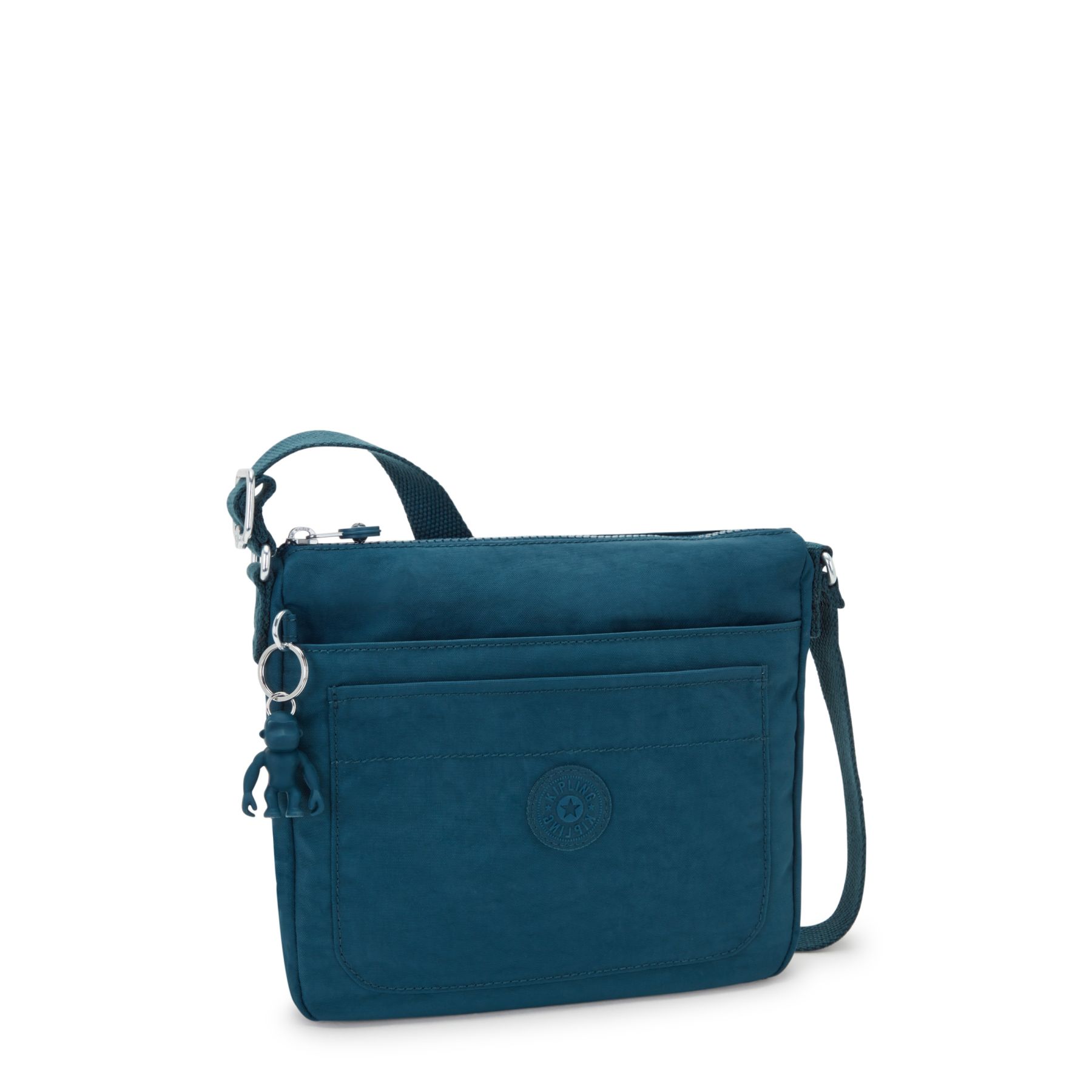 SEBASTIAN Sac à bandoulière moyen avec bretelle ajustable - Cosmic Emerald