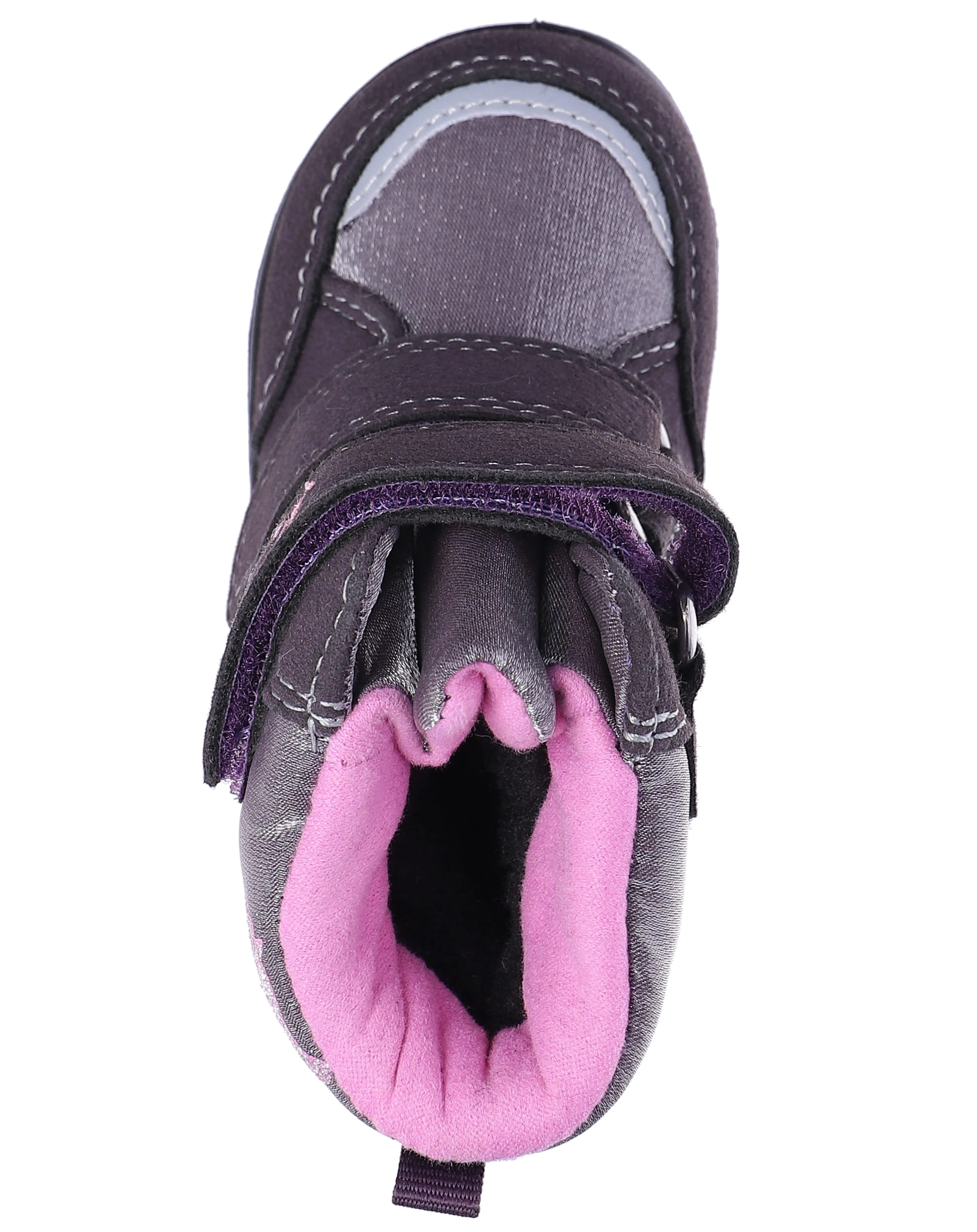 Winter-Boots KARO in aubergine pink
