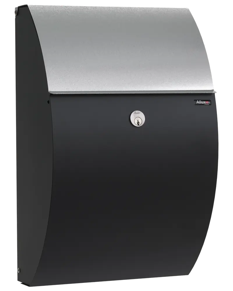 Allux Postkasse model 450 - sort