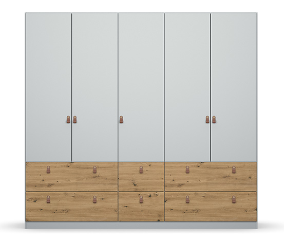 rauch Drehtürenschrank »Homey«, 5-türig