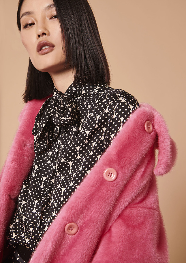 Manteau Mattrose en fausse fourrure