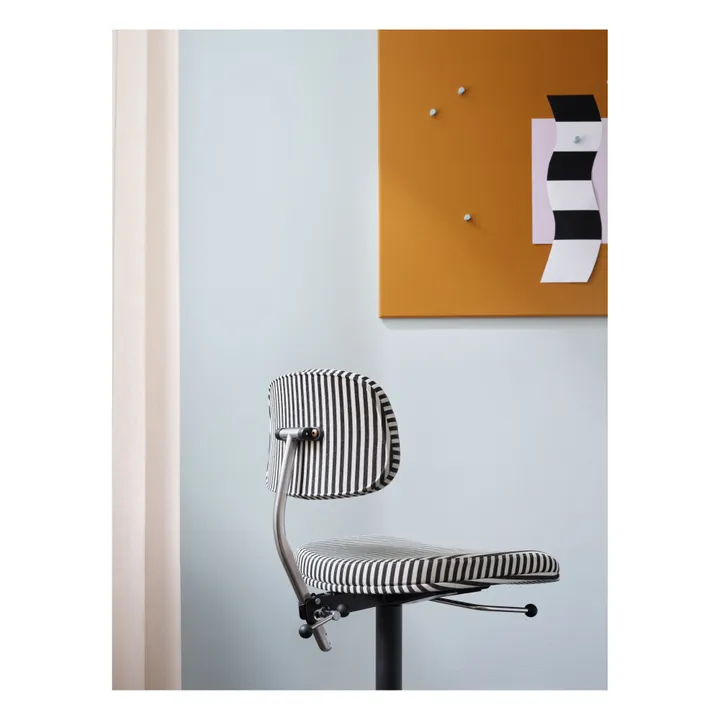 Montana Furniture Chaise de bureau Kevi | Noir/Blanc