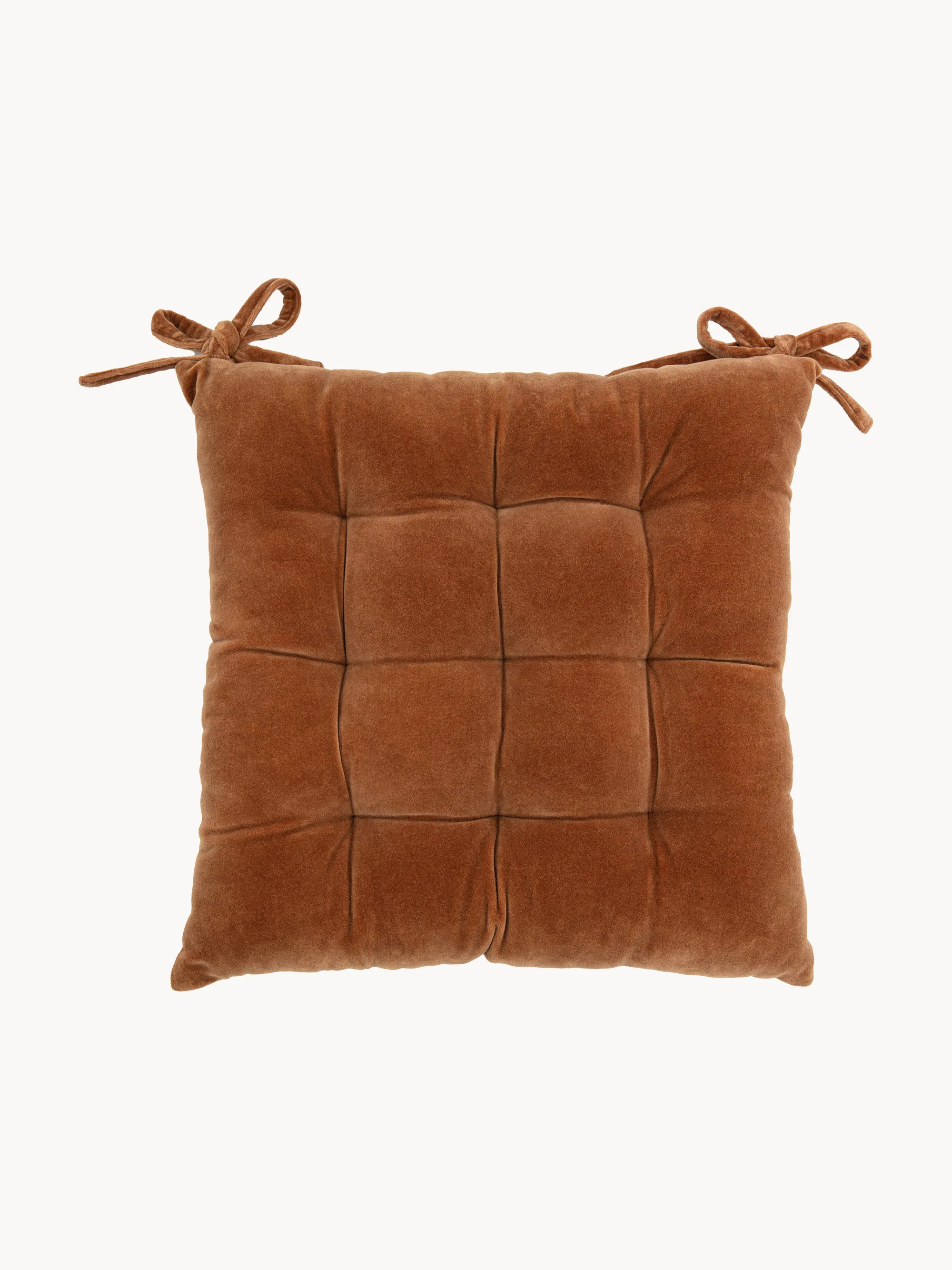Fluwelen stoelkussen Cozy