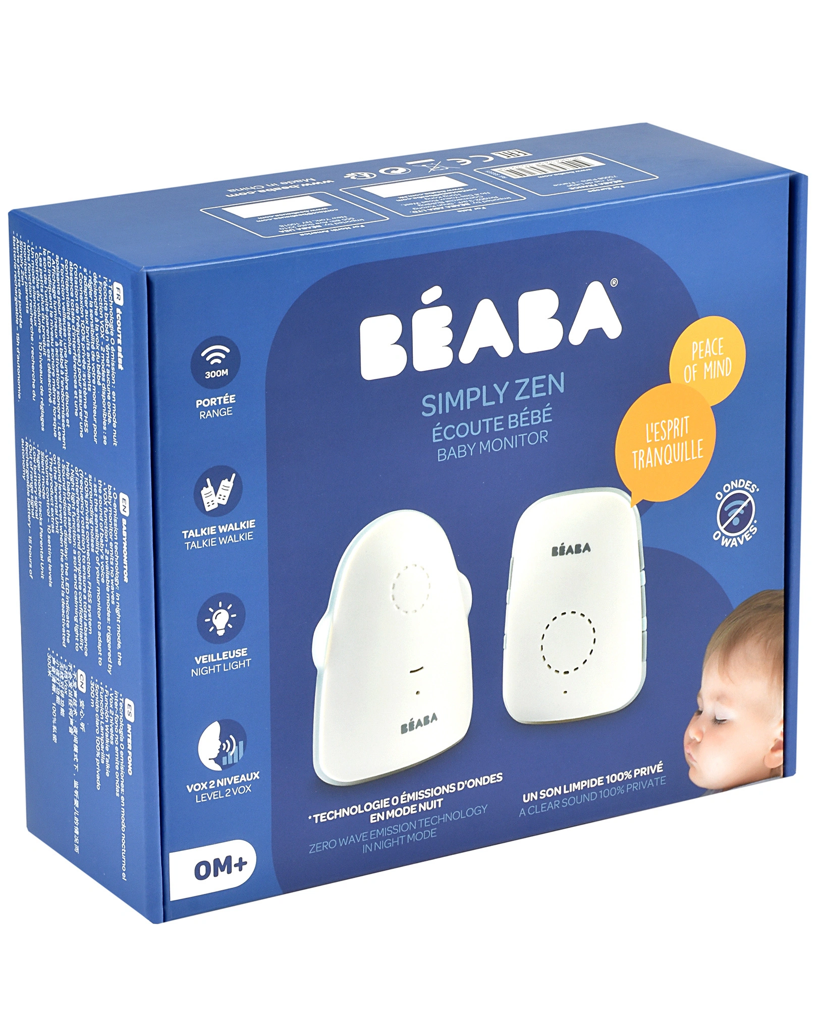 Babymonitor AUDIO SIMPLY ZEN  in weiß