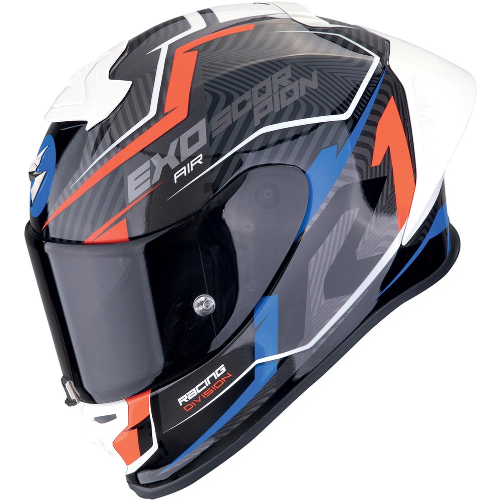 Scorpion - Casque Exo-R1 Evo II Air Coup Noir / Rouge / Bleu