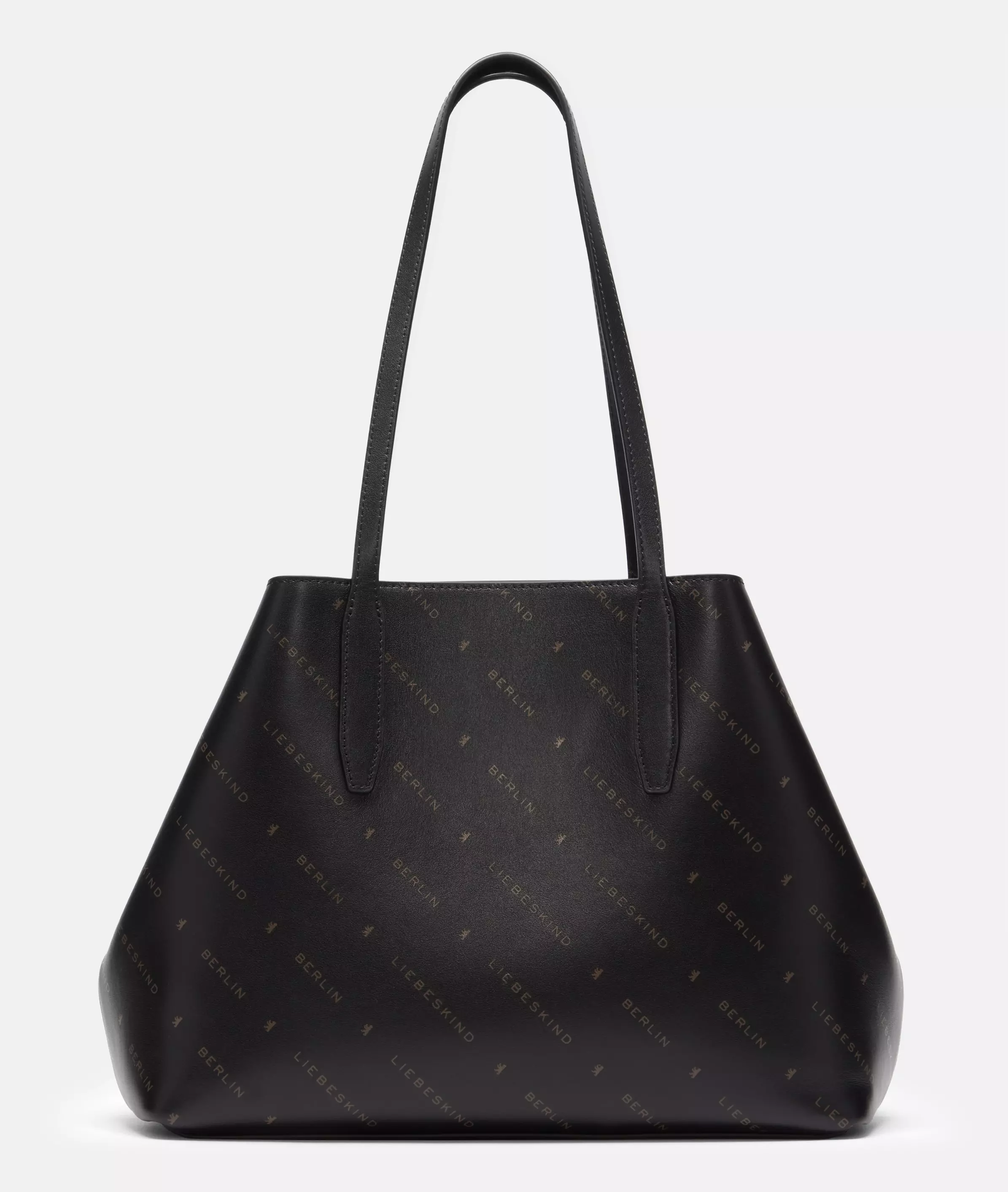 Monogram Shopper M Leather shopper with monogram
