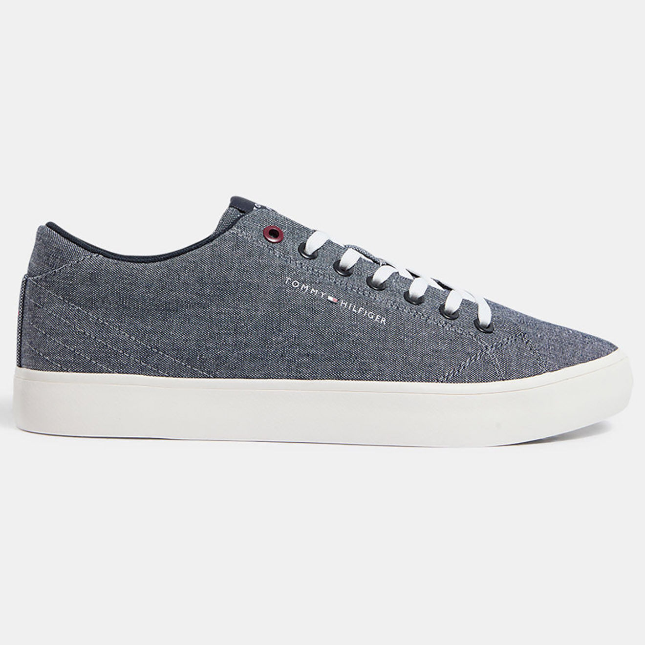 Tommy Hilfiger Baskets en denim Vulc Core low chambray bleu