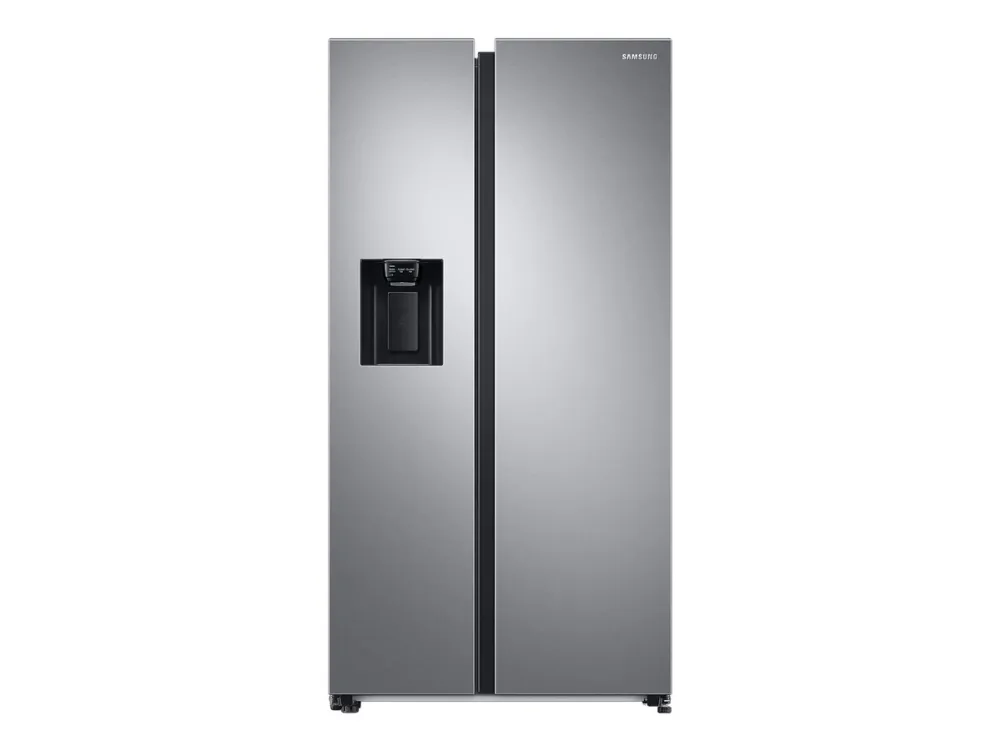 Samsung RS8000NC RS6GA884CSL - Køleskab/fryser - side-by-side med vanddispenser, isdispenser - bredde: 91.2 cm - dybde: 71.6 cm - højde: 178 cm - 635 liter - Klasse C - rustfritstål look