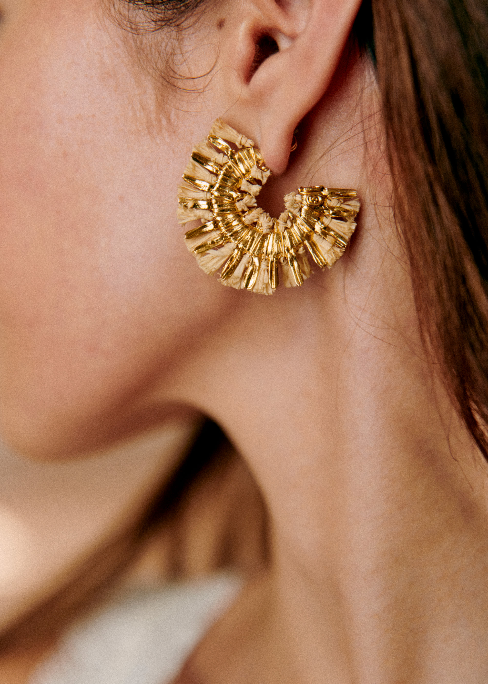 Anneaux Mathis - Naturel - E-SHOP/BIJOUX Boucles d'Oreilles 5905788