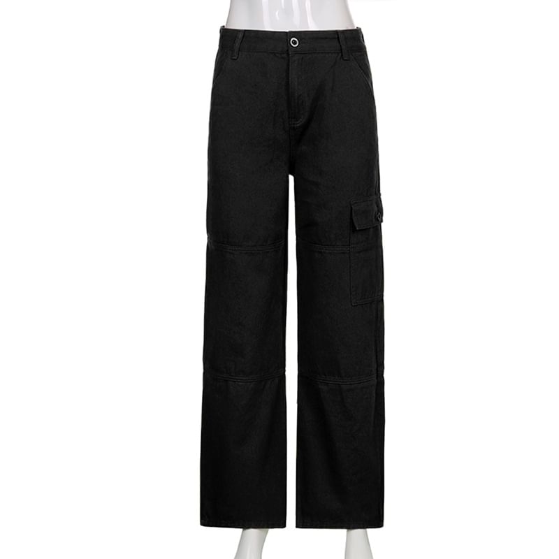 Honet - Cargobroek met lage taille