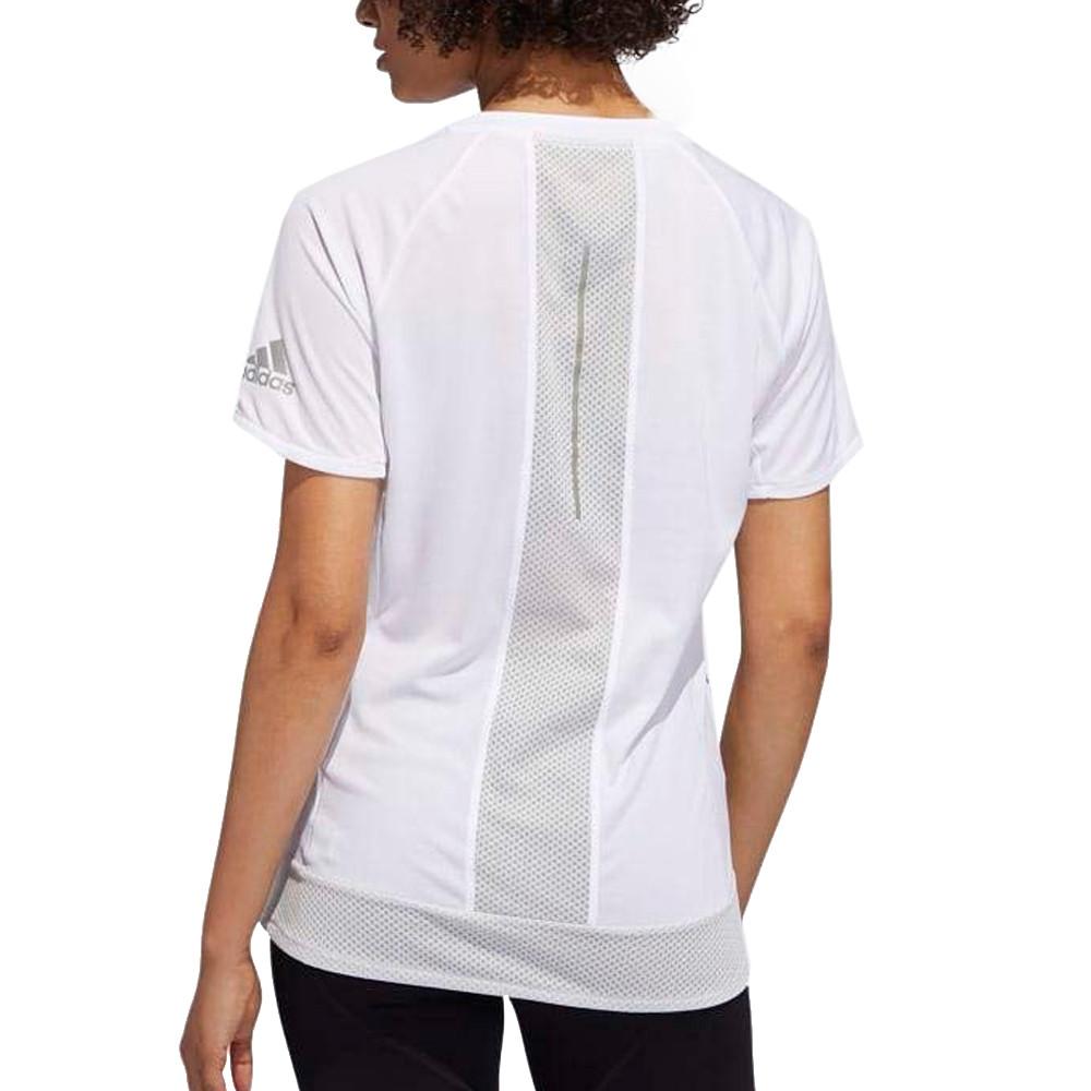 Adidas T-Shirt blanc femme Adidas 25/7 Rise Up N Run Parley