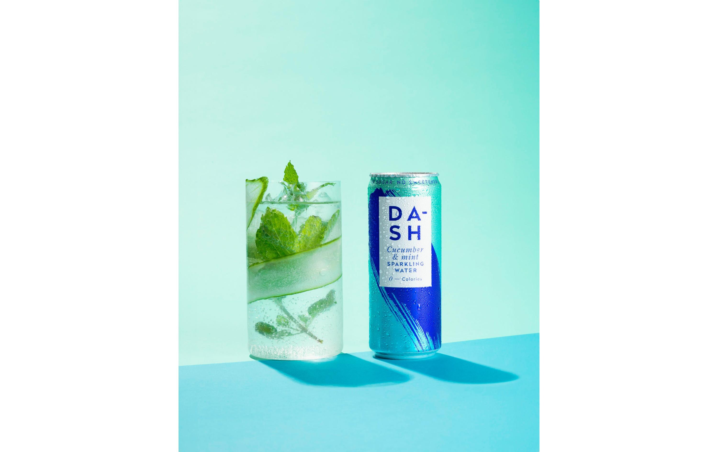 Soft-Drinks Sparkling Cucumber und Minze 12 x 0.33 lKohlensäurehaltiges Erfrischungsgetränk mit Gurkengeschmack