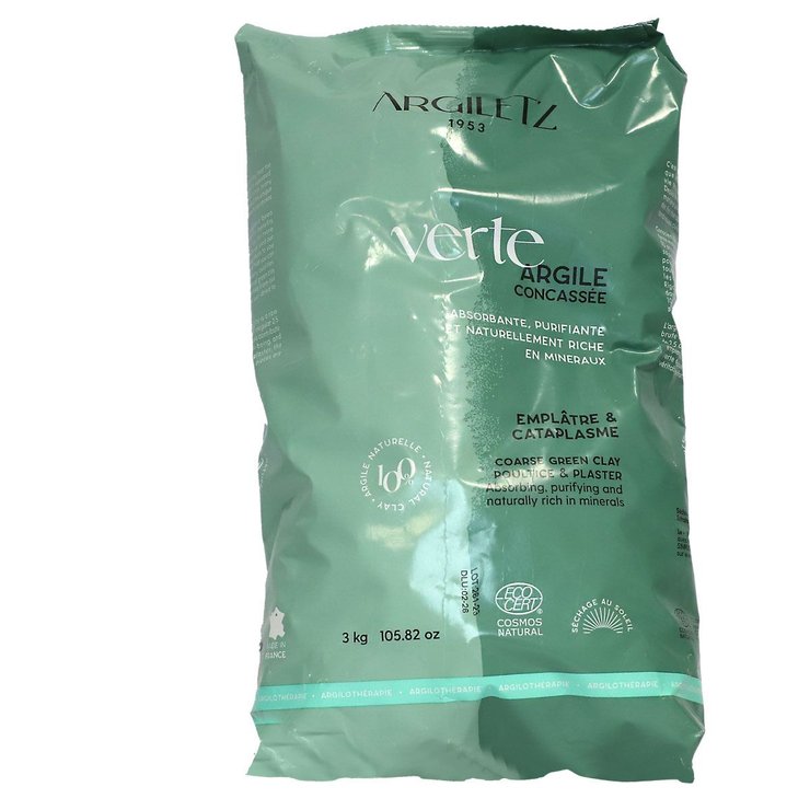Argile verte concassée 3kg