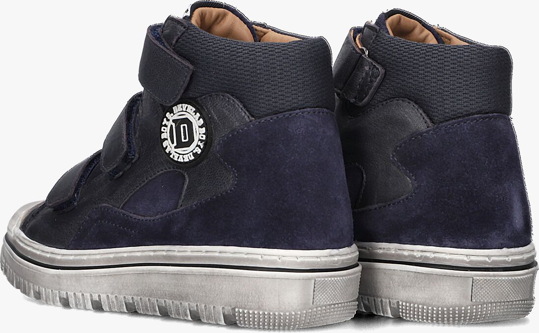 DEVELAB donkerblauwe develab hoge sneaker 44303