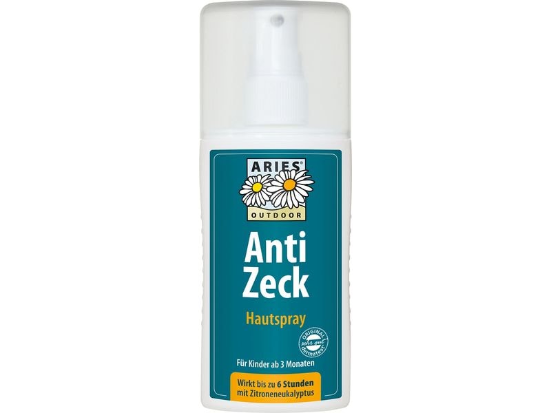 Aries Insektenschutz-Spray Anti Zeck 100 ml Natürlicher Spray gegen Zecken